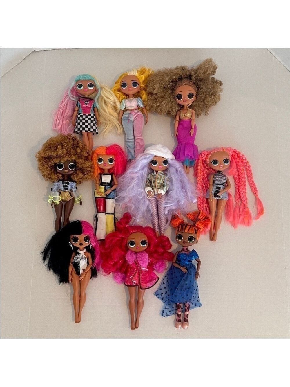 LOL Surprise OMG Teen Fashion Dolls Lot Of Ten Dolls L.O.L MGA Entertainment - Picture 16 of 16